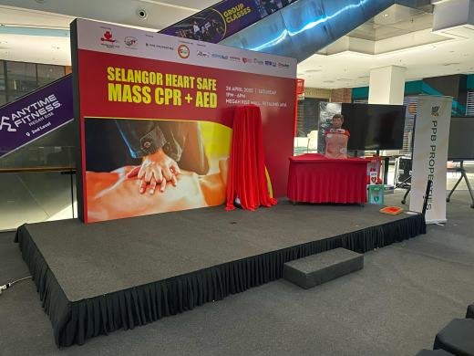Selangor Heart Safe 2025 Mass CPR + AED event photo 3, 2025