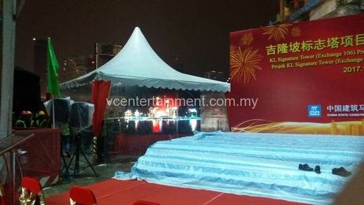 KL Signature Tower (Exchange 106) Corewall Topping Out Ceremony event photo 4, 2017
