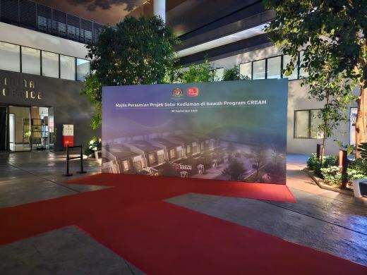 Majlis Perasmian Projek Perdana Solar Kediaman di bawah Program CREAM event photo 1, 2025