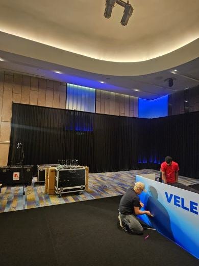 Pipe & Drape - Setup event photo 5, 2024