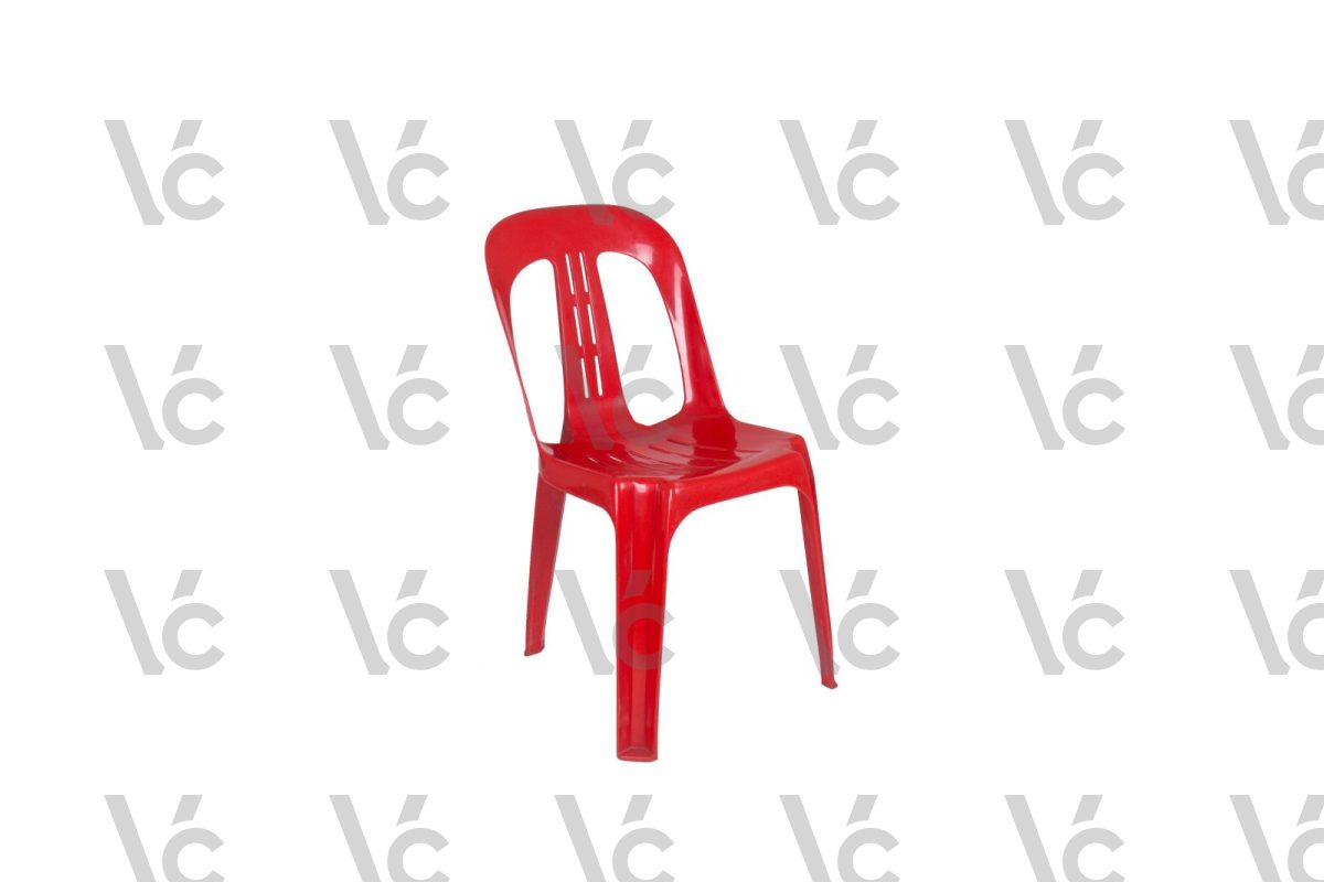 Plastic Chair - Red