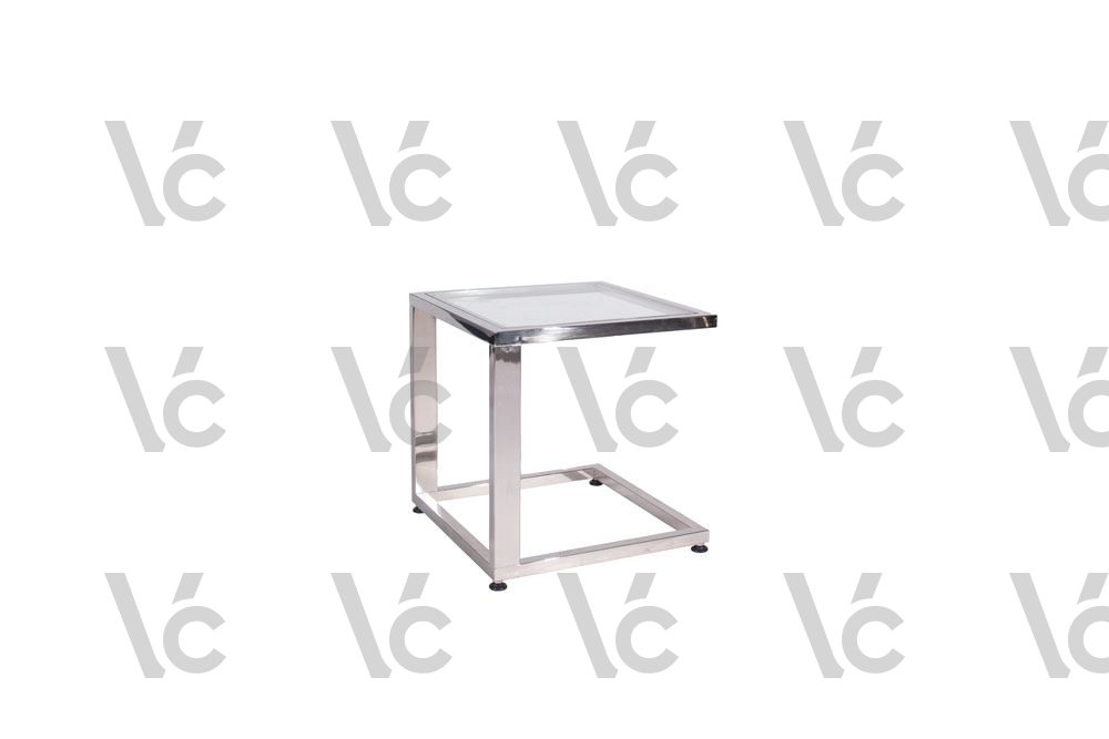 Stainless Steel Coffee Table - Square
