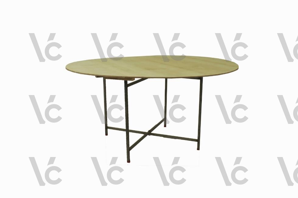 Plywood Round Table 5ft