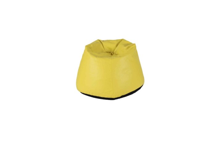 Bean Bag 36 inches - Yellow Leather