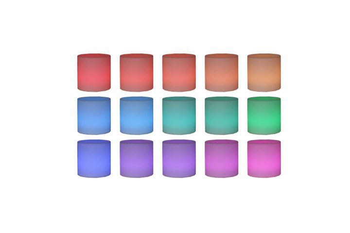 LED Round Stool