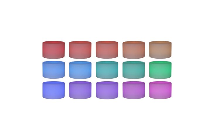 LED Round Table