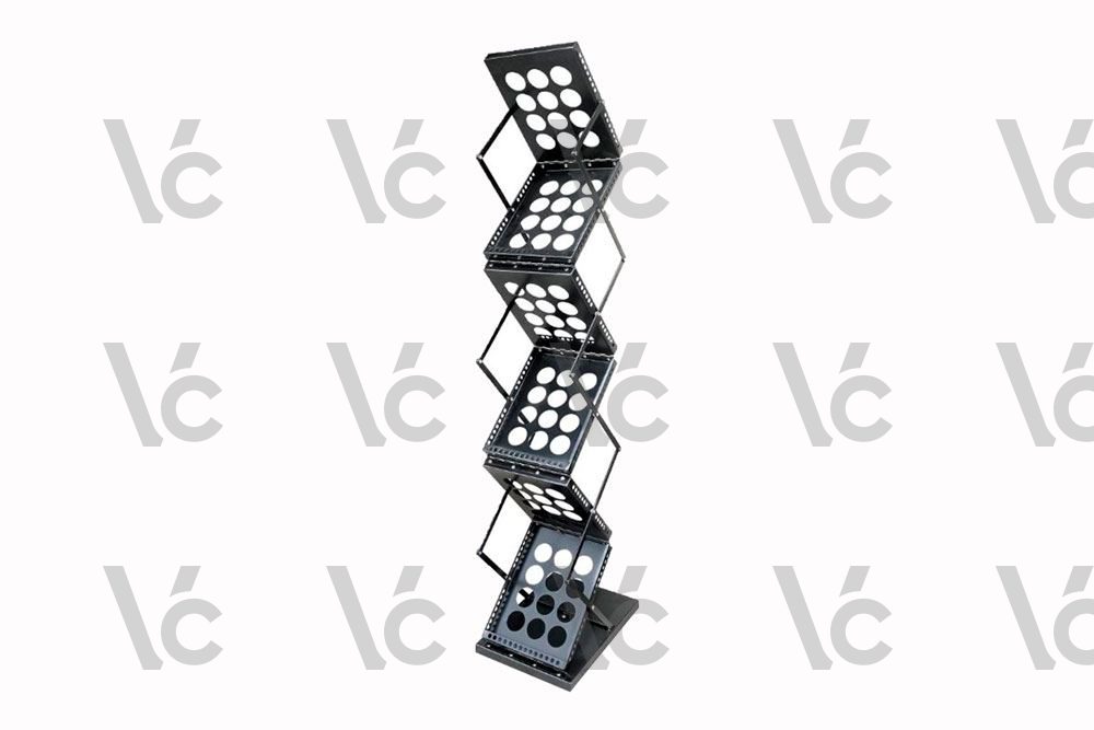 Zig Zag Brochure Rack