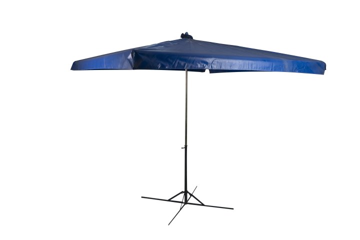 Garden Umbrella 7ft Square Blue