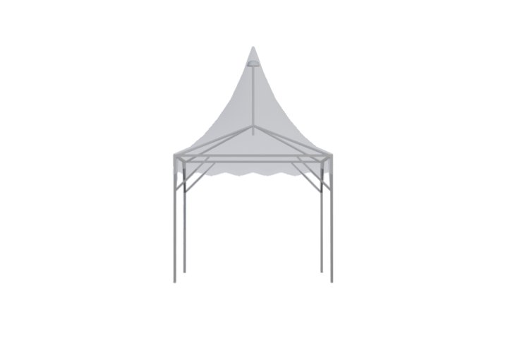 Canopy Arabian / High Top 10ft x 10ft Transparent