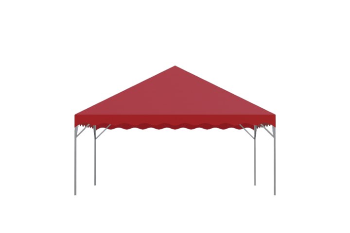 Canopy Pyramid 16ft x 20ft Red
